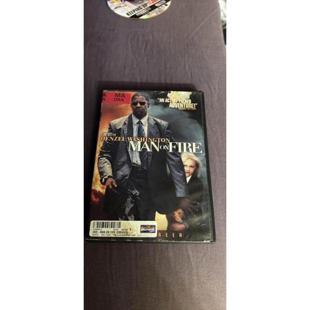 Denzel Washington Man on Fire DVD 2004